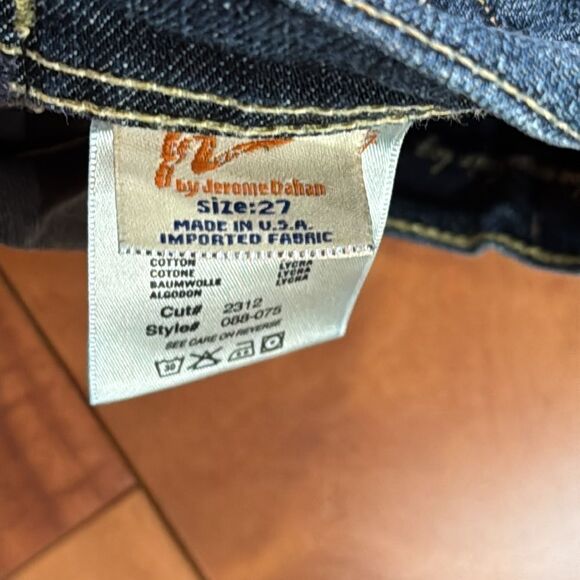 Citizens Of Humanity 'Paloma 088 Stretch Low Waist Blue Flare Wide Leg Jeans 27 - Picture 8 of 14